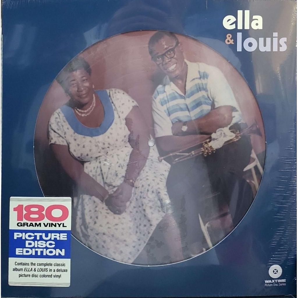 Ella Fitzgerald & Louis Armstrong - Ella & Louis (ภาพ LP)