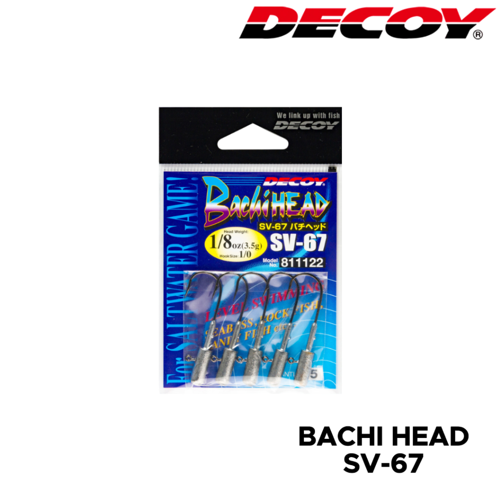 DECOY - SV-67 BACHI HEAD JIG HEAD