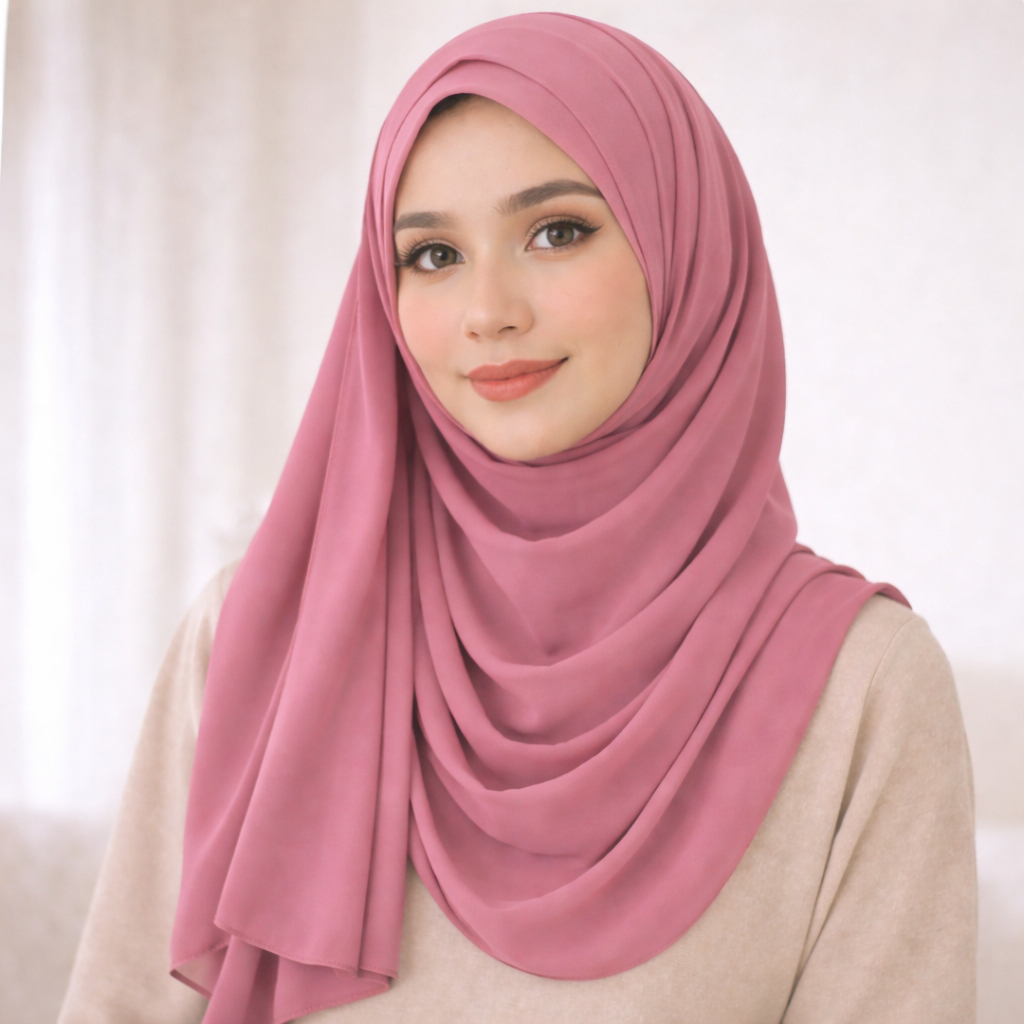 SHAWL HEAVY CHIFON IRONLESS / SHAWL PLAIN / SHAWL PREMIUM