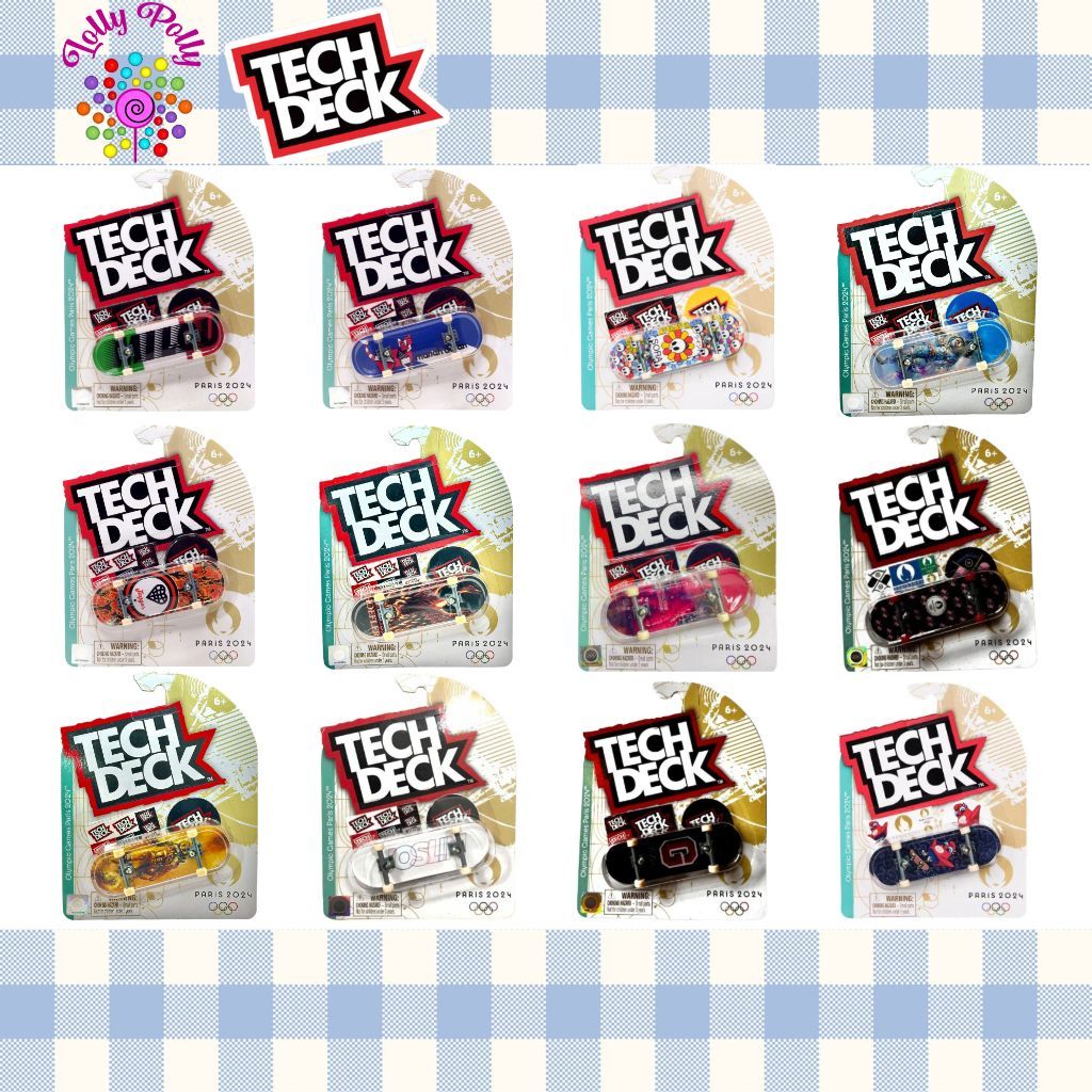 | 💯แท้ % | Tech Deck Single Pack Fingerboard Throwback Series (Flip/Blind/Plan B/)