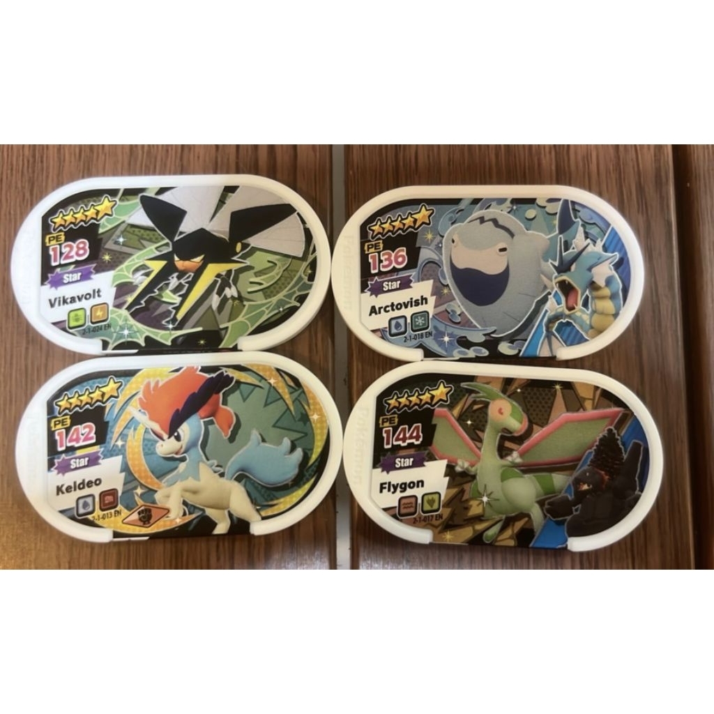 Pokemon Mezastar-4pcs (5stars)