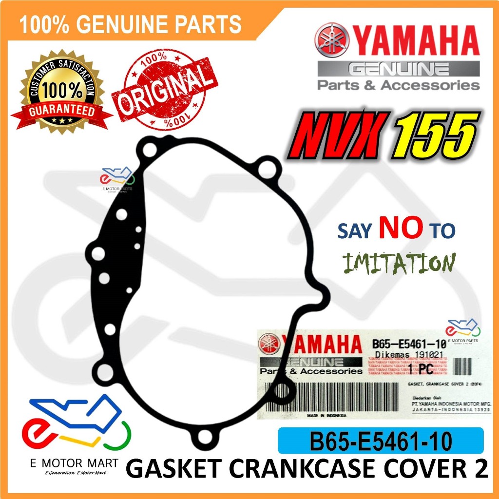 NVX155 GASKET CRANKCASE COVER 2 กล่องเกียร์ GASKET - B65-E5461-10