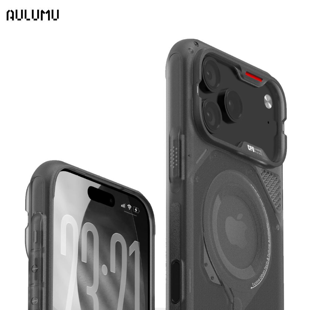 Aulumu Rugged Case เข้ากันได้กับ 17 Pro / 17 Pro Max Slim Case วัสดุ TPU