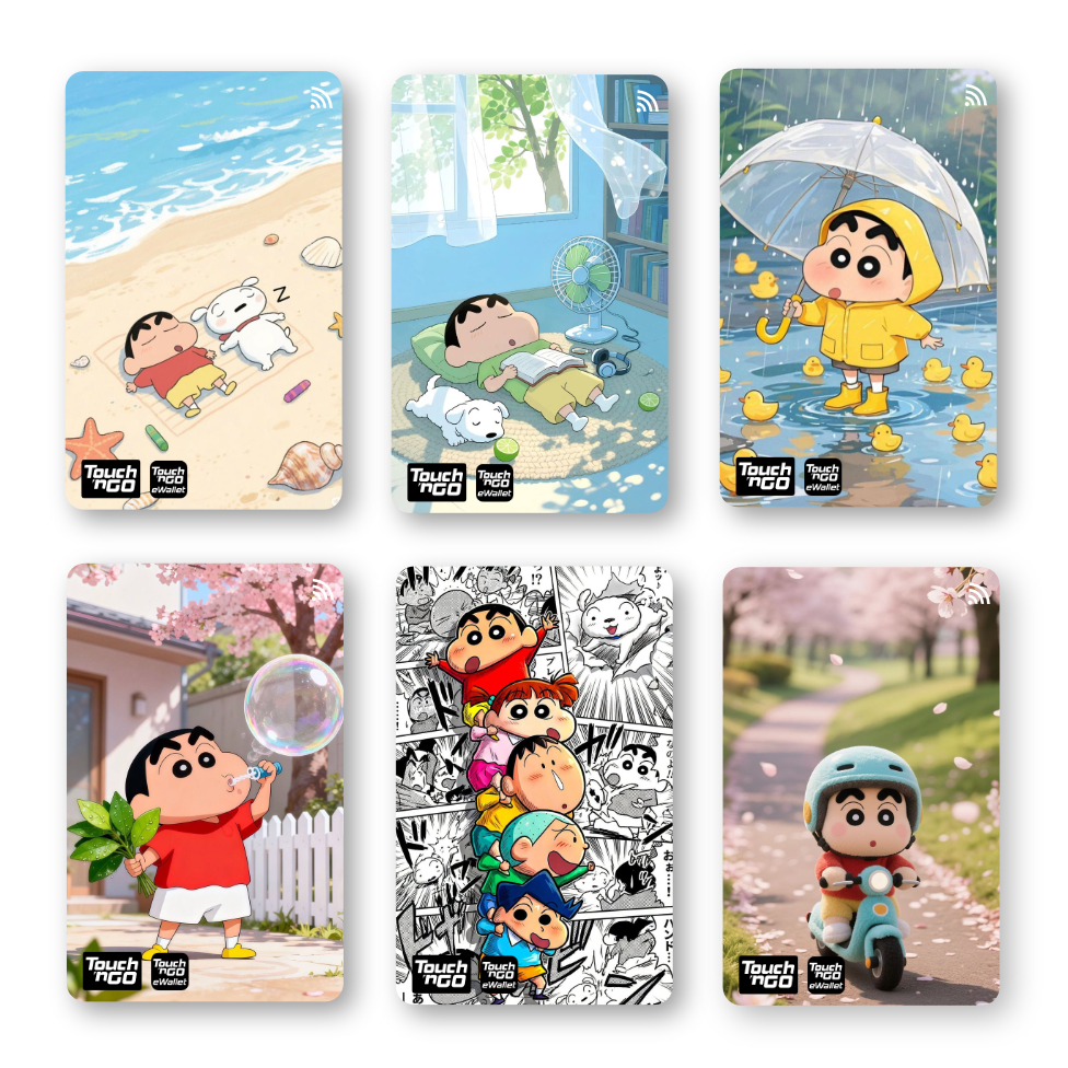 Shin Chan (Series 1) - TOUCH N GO CARD STICKER