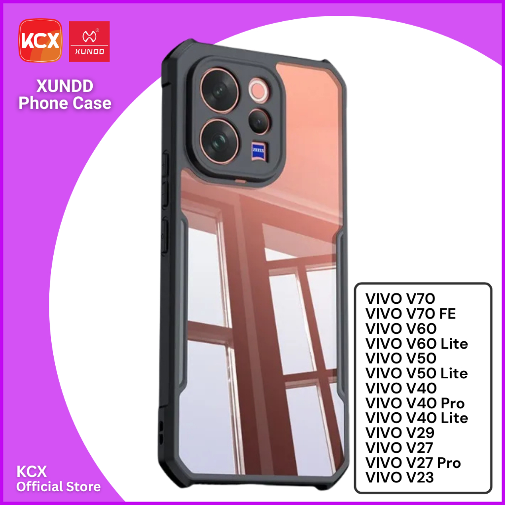 XUNDD เคสโทรศัพท์สําหรับ VIVO V70 / VIVO V60 / VIVO V50 / VIVO V40 / VIVO V29 / VIVO V27 / VIVO V23 