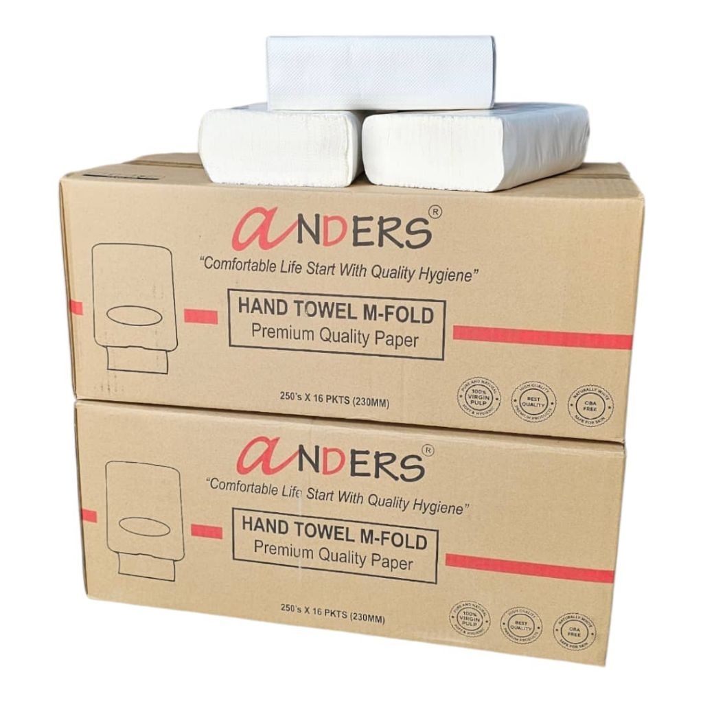 ผ้าเช็ดมือ M Fold Paper Tissue 230VP (4000s /ctn)