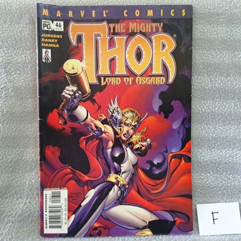 Thor 46 (2nd Series Marvel Comics) Dan Jurgens, Tom Raney