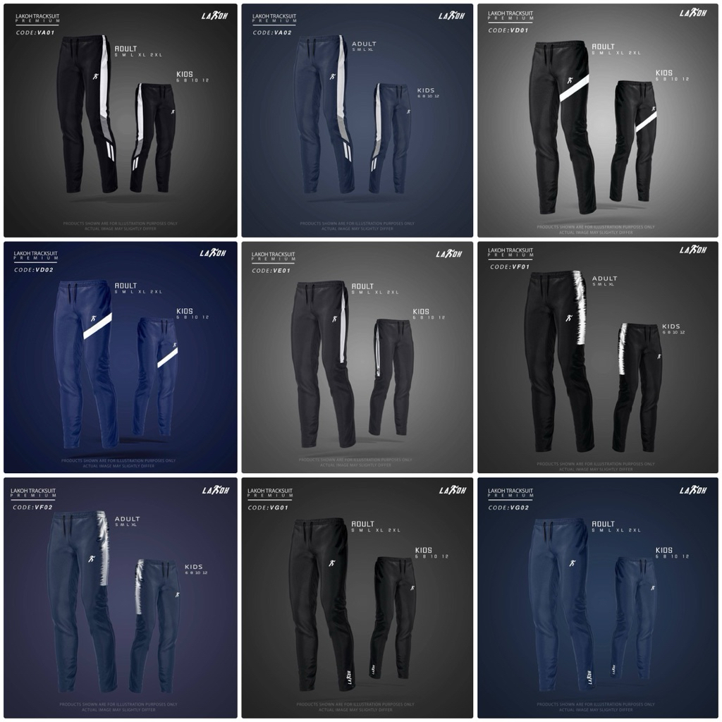 ️OUTDOOR TRACK LAKOH SPORT ️LONG TRACKSUIT / SCHOOL TRACK PANTS