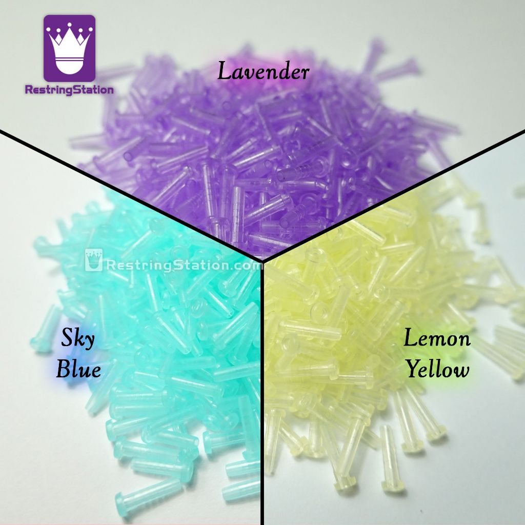 [Grommet] Grommet สีใสคุณภาพสูง (รูเดี่ยว/คู่) สําหรับไม้แบดมินตัน
