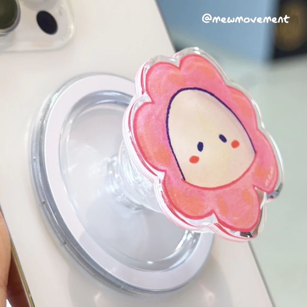 Flower Mew Phone Grip Magsafe thumbnail 4