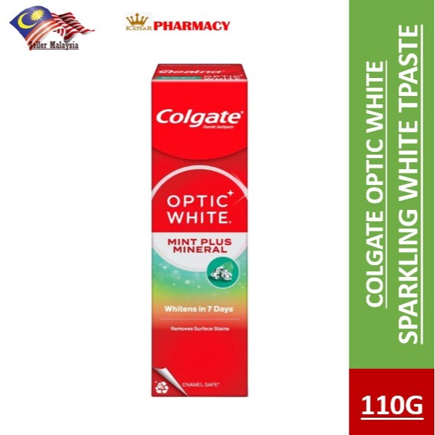 COLGATE OPTIC WHITE SPARKLING WHITE TPASTE 100G