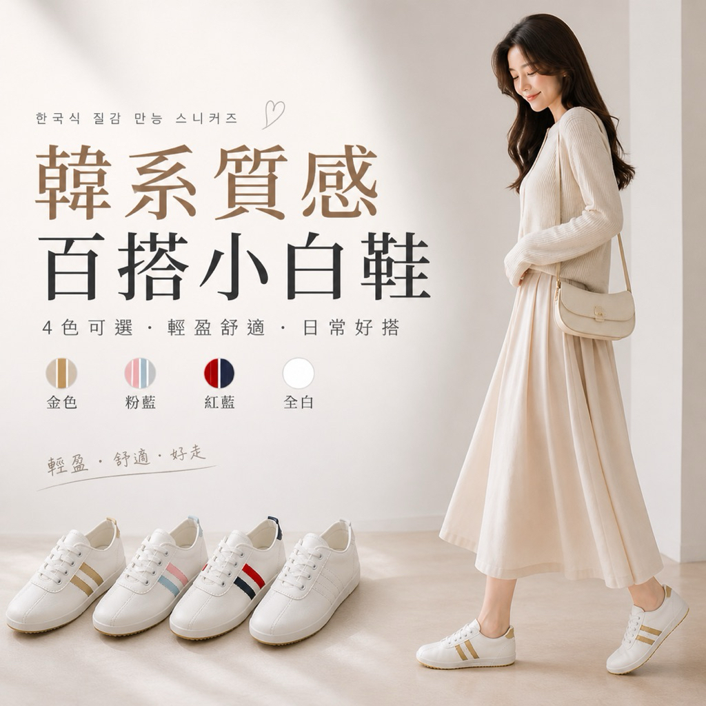 NiniFull Size36~44 Made in Taiwan Color-block สบาย Elastic Strap รองเท้าผ้าใบรองเท้าลําลองรองเท้าขี้