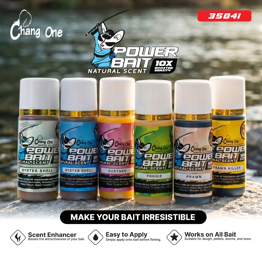 CHANG ONE - POWERBAIT NATURAL SCENT 35ml FISHING BAIT