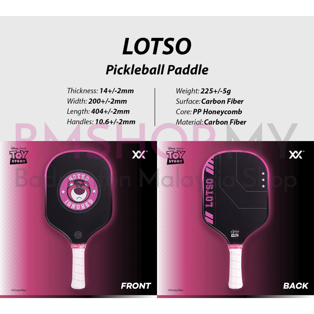 MAXX  Toy Story LOTSO Collection Pickleball Paddle