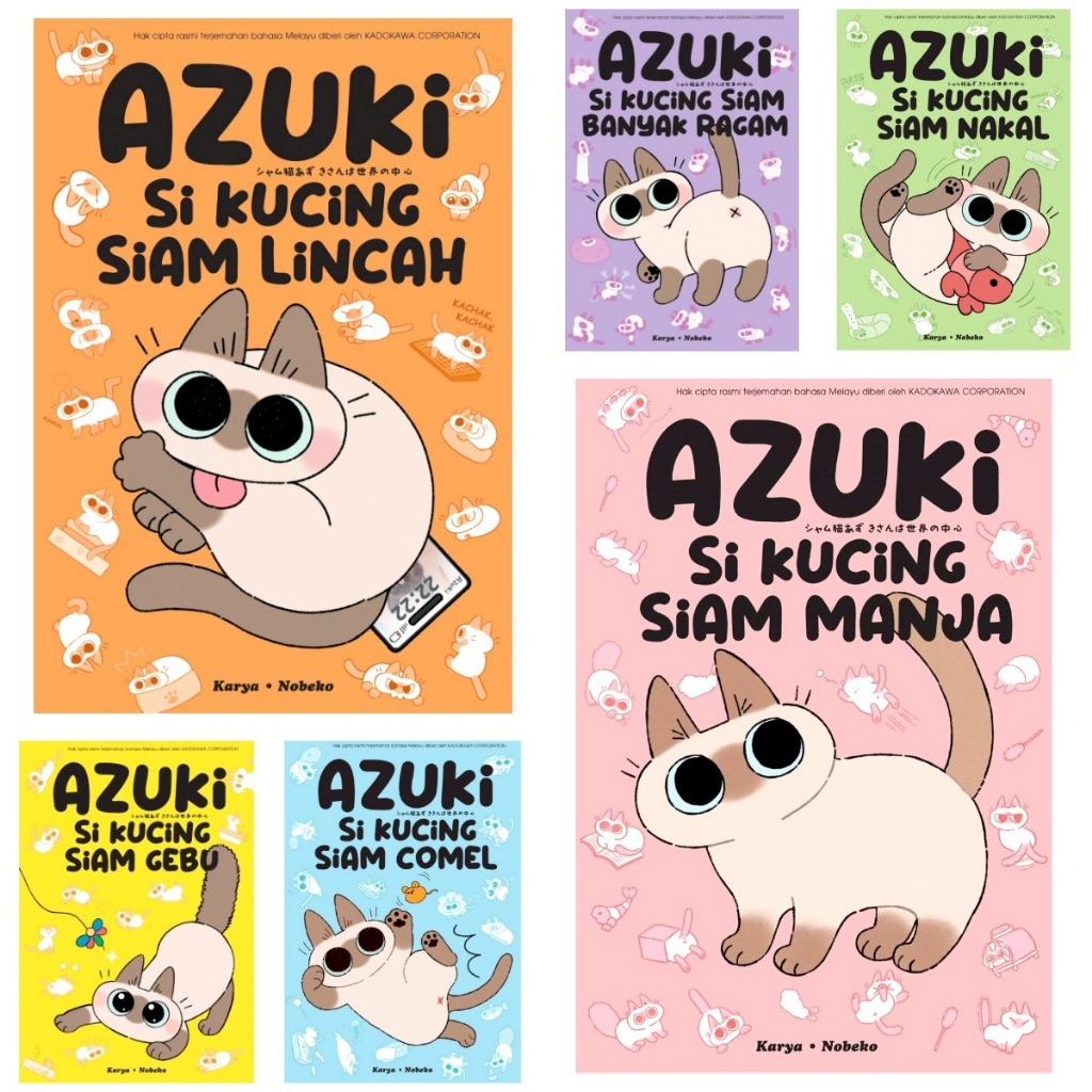 Komik Siri Azuki Si Kucing ... (KGS)