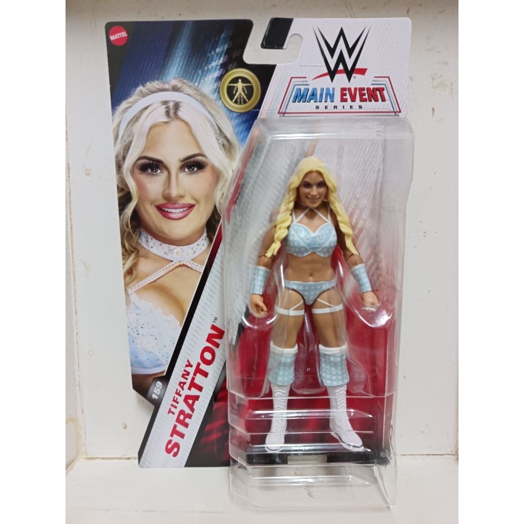 Mattel WWE Main Event Series 159 Tiffany Stratton Wrestling Action Figure