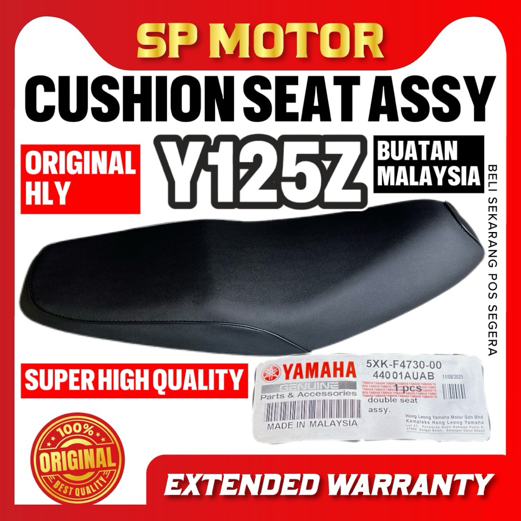 100% -YAMAHA Y125Z DOUBLE SEAT ASSY (5XK-F4730-00)