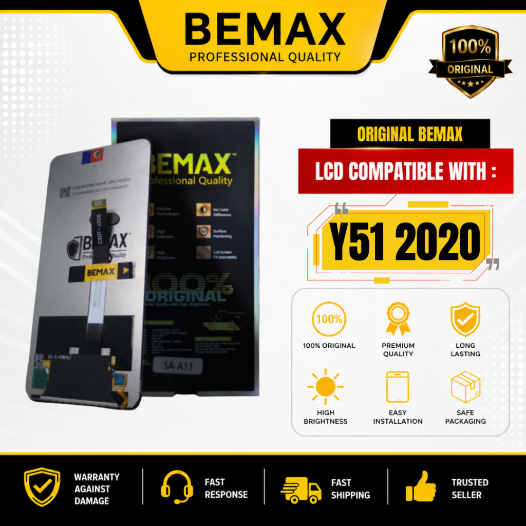 [BEMAX] จอแสดงผล LCD - VIVO Y51 2020