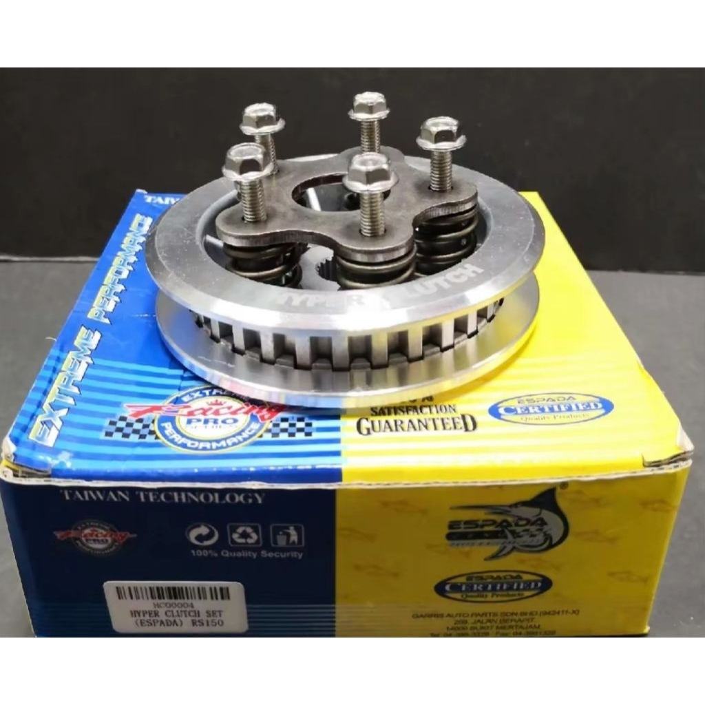 TAIKOMHYPER CLUTCH RS150/RS150R /RS-X / RSX150 ESPADA HYPER CLUTCH SETS WITH SPRING