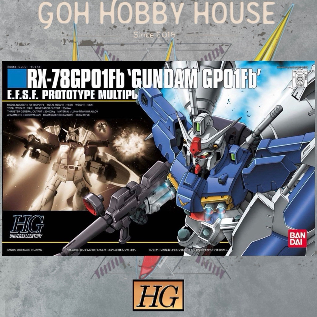 BANDAI HG 1:144 RX-78GP01FB 'GUNDAM GP01FB' [018]