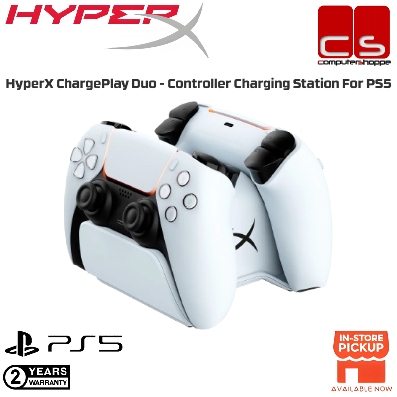 HyperX ChargePlay Duo - สถานีชาร์จคอนโทรลเลอร์สําหรับ PS5 (51P68AA)