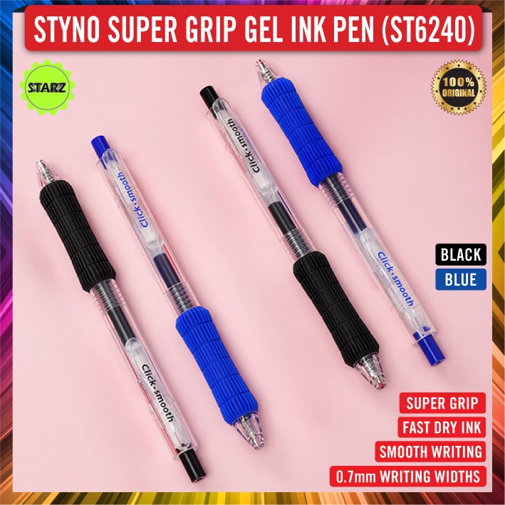 Styno Super Grip Gel Ink Pen 0.7mm / SUper Grip Gel Ink Pen (ST6240)