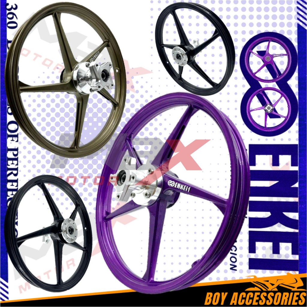 ENKEI G555 CUSTOM SPORT RIM SIP BEARING BUSH Y15 Y15ZR Y16 Y16ZR LC5SPEED เปิด HUB