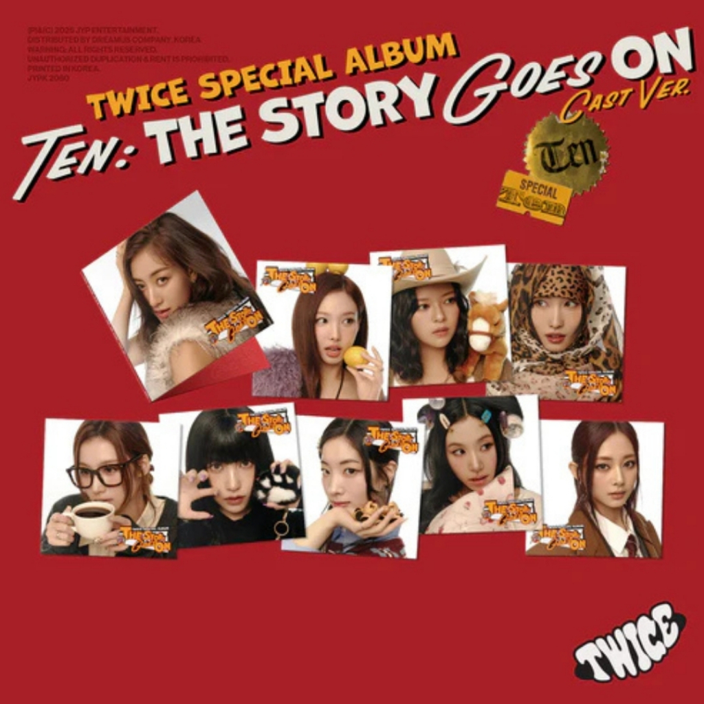 TWICE - [TEN: THE STORY GOES ON] (CAST VER.)