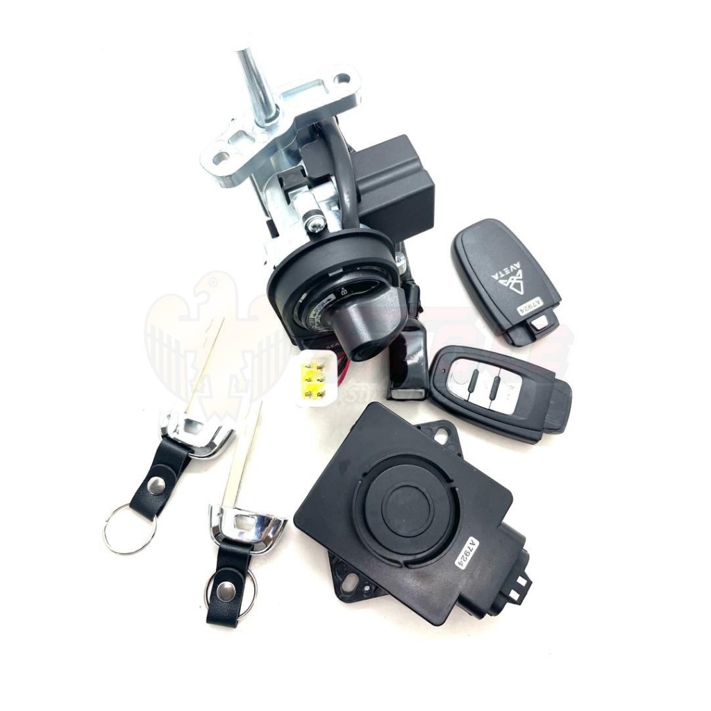 Aveta Nova 250 สวิตช์กุญแจจุดระเบิดครบชุดพร้อม Keyless Fob SCU/PKE/BCM