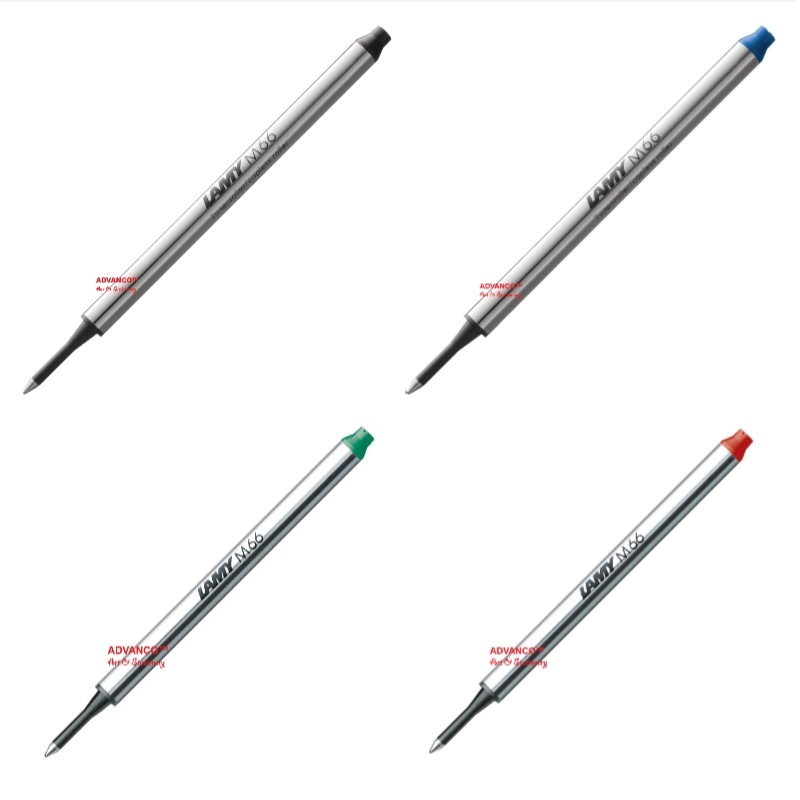 LAMY M66 REFILL สําหรับปากกา LAMY ROLLERBALL ทั้งหมดพร้อมหมวก