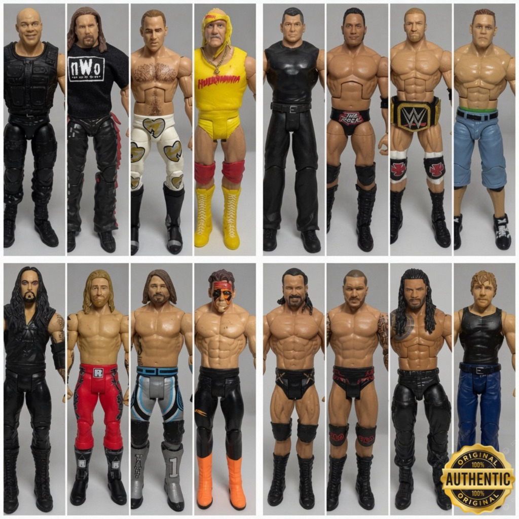 Mattel WWE Wresting Action Figure ของเล่น