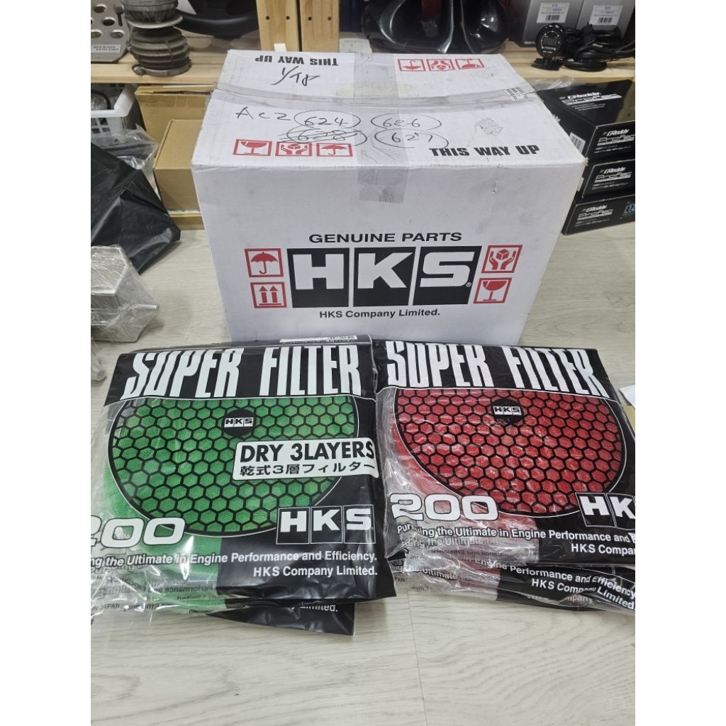 Hks กรองอากาศทดแทนญี่ปุ่น