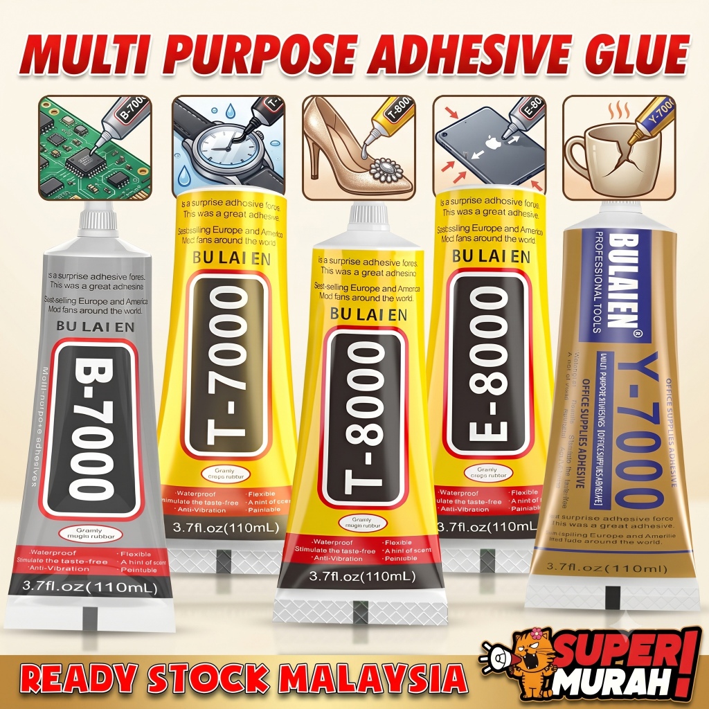 Professional Multi-Purpose Industrial Glue Series B-7000 T-8000 E-8000 Y-7000 Gam หน้าจอโทรศัพท์ LCD