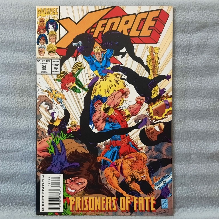 X-Force 24 (ซีรีส์ที่ 1 Marvel Comics) Fabinieza, Greg Capullo (XMEN XFORCE)