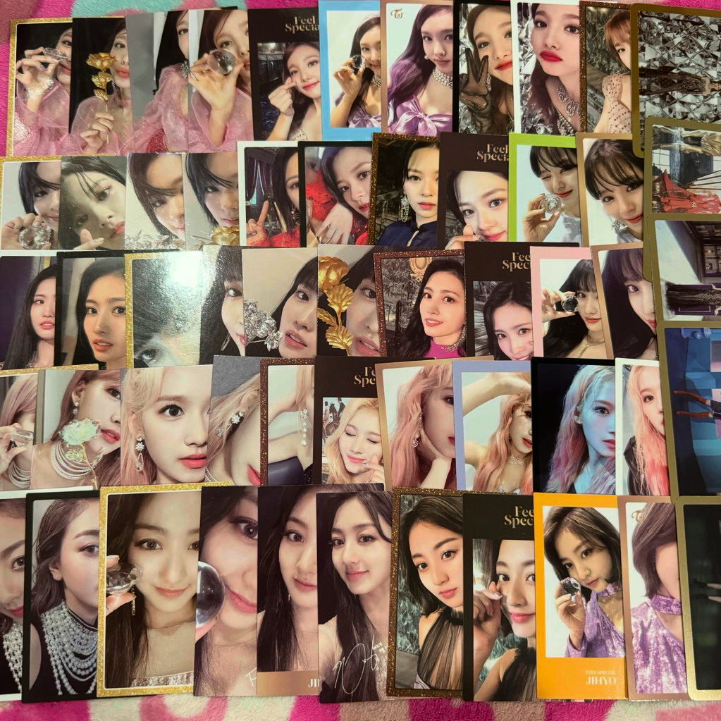 TWICE รู้สึกพิเศษ Photocard Nayeon Jongyeon Momo Sana Jihyo