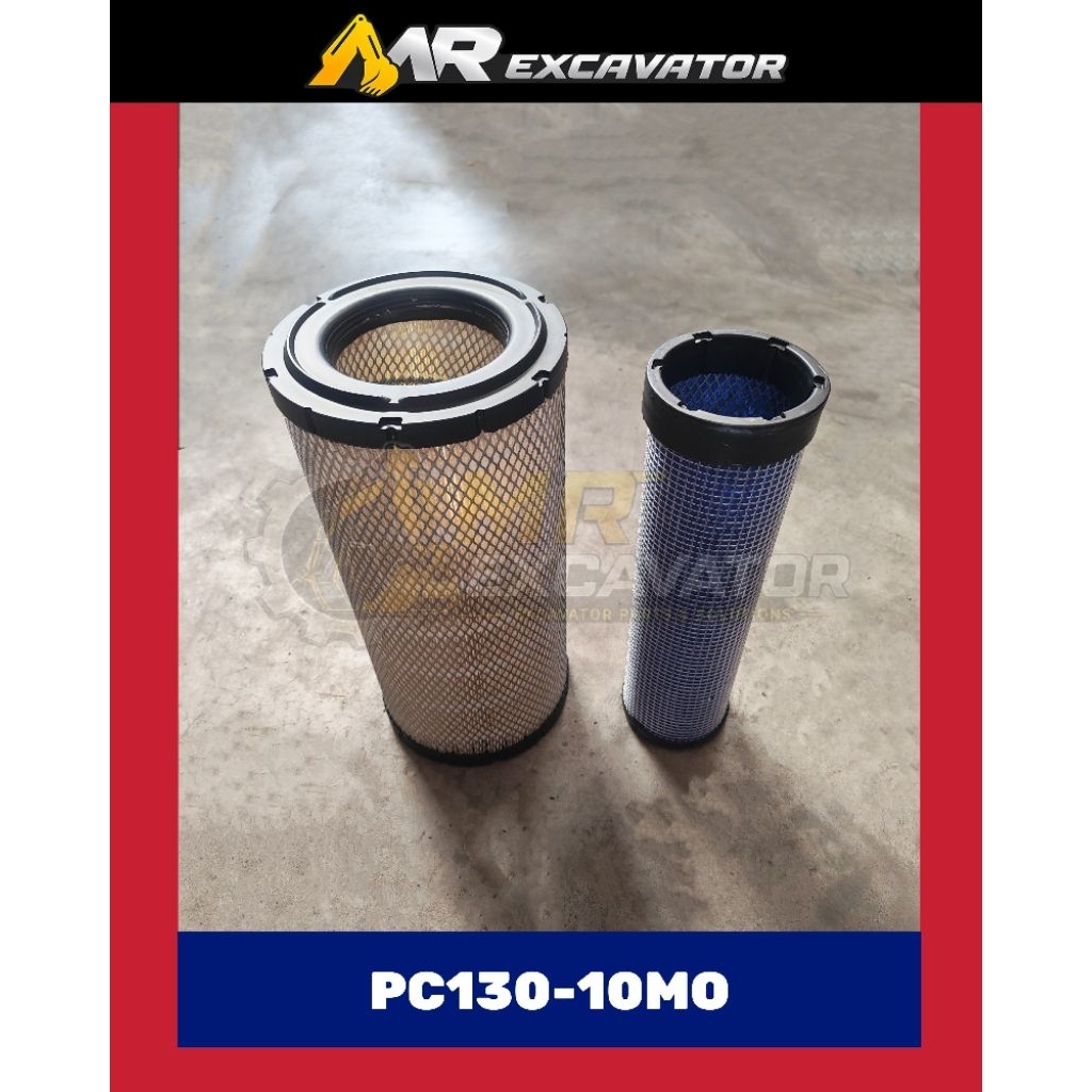Komatsu PC130 PC130-10 PC130-10MO Excavator กรองอากาศ Penapis Angin