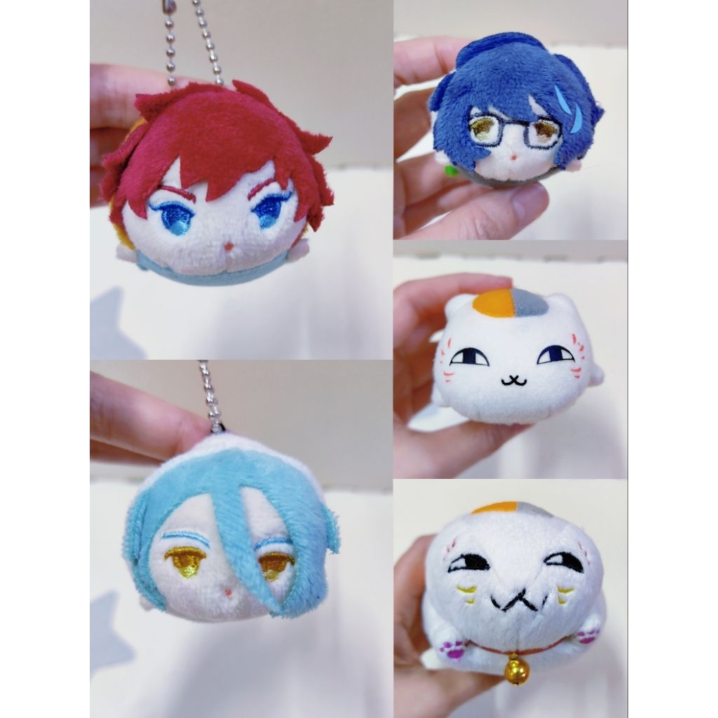 พวงกุญแจอนิเมะ Preloved A31 Ensemble Stars!! Hiiro Amagi Himeru Tsumugi Aoba Natsumes Book of Friend