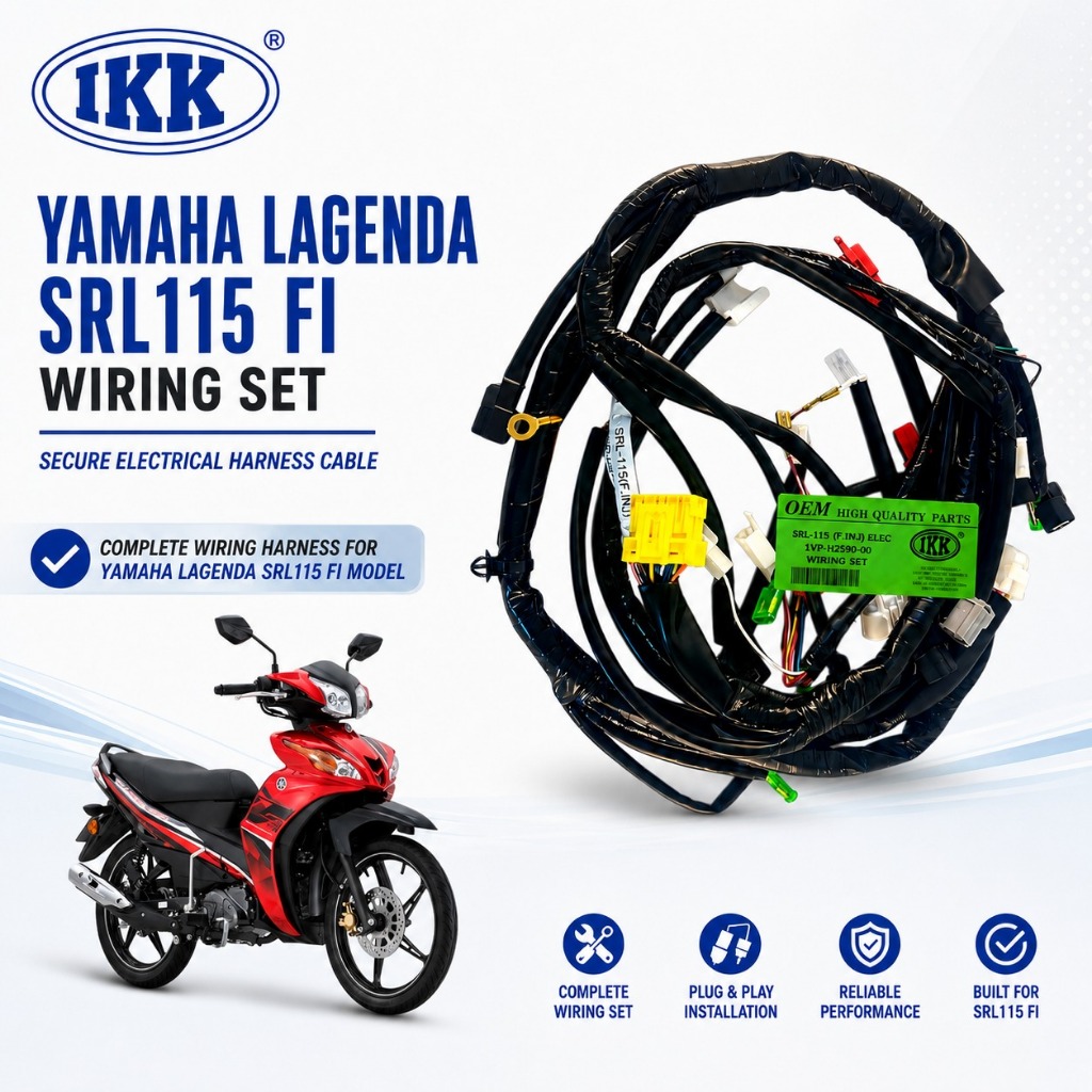 Yamaha Lagenda SRL115 FI ชุดสายไฟ 1VP-E25-00 / 1VP-H250-10 / 2WB-H25-00 V1 V2