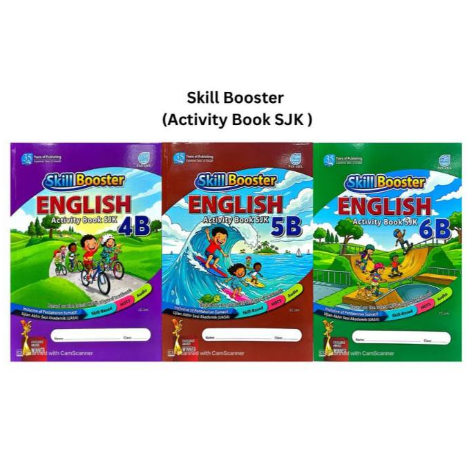 [PAN ASIA] SKILL BOOSTER ENGLISH ACTIVITY BOOK SJK