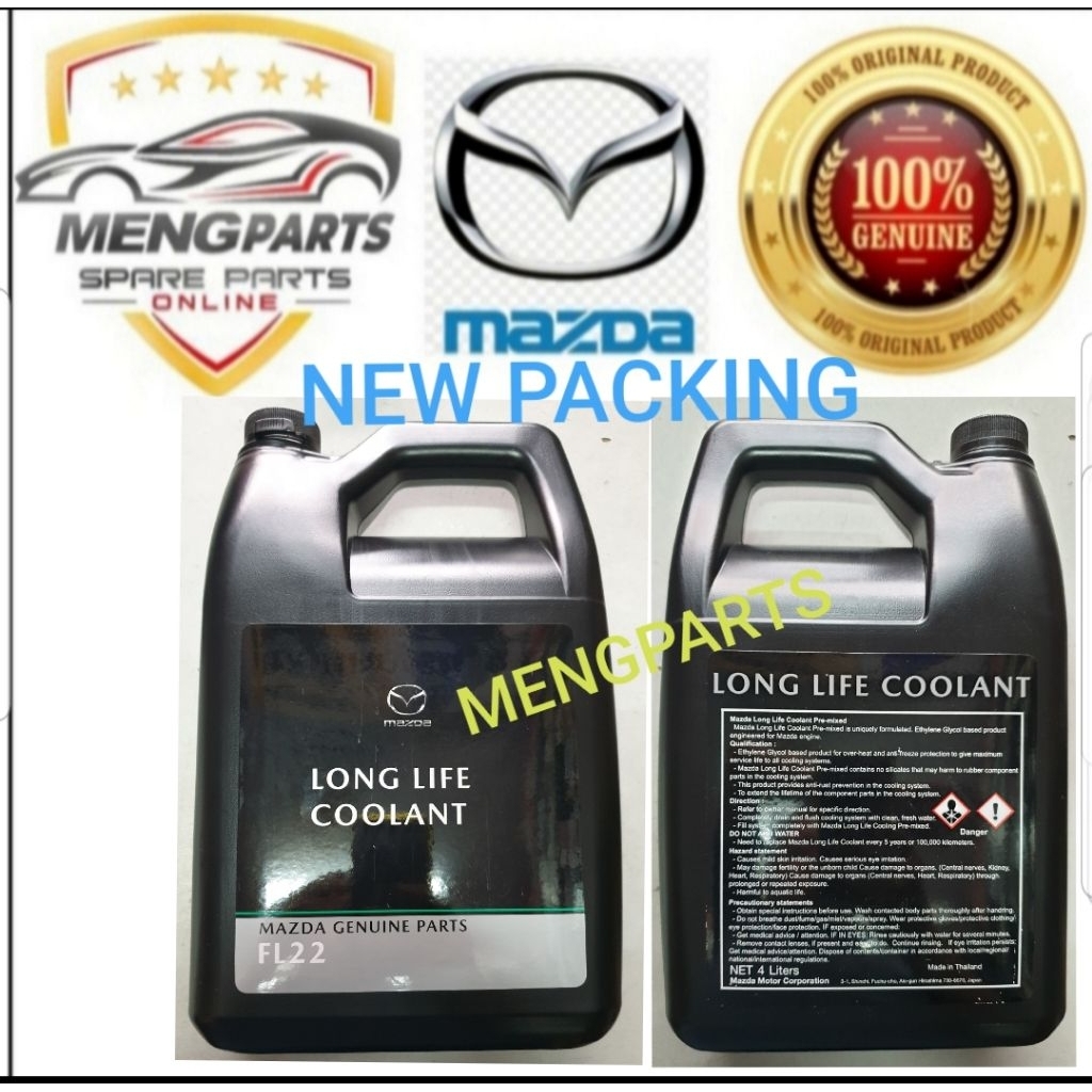 MAZDA LONG LIFE COOLANT 4LITER FL22-4L