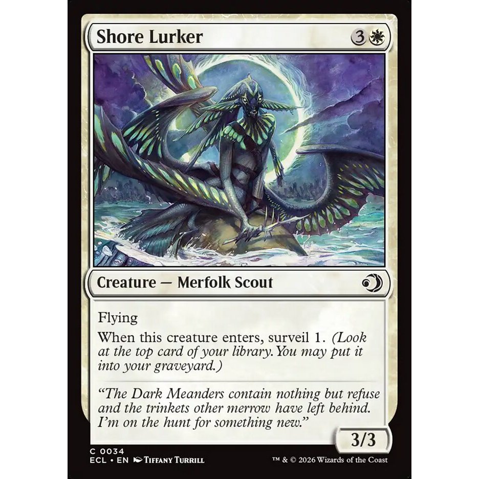 MTG: (CL) C 034 - Shore Lurker Single Card Lorwyn Eclipsed
