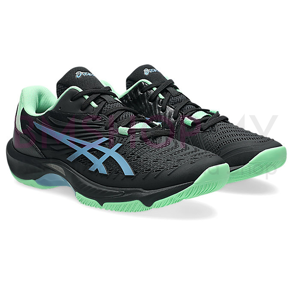 ASICS Shoe Court Control FF4 Black/Saba Blue 1071A125-001