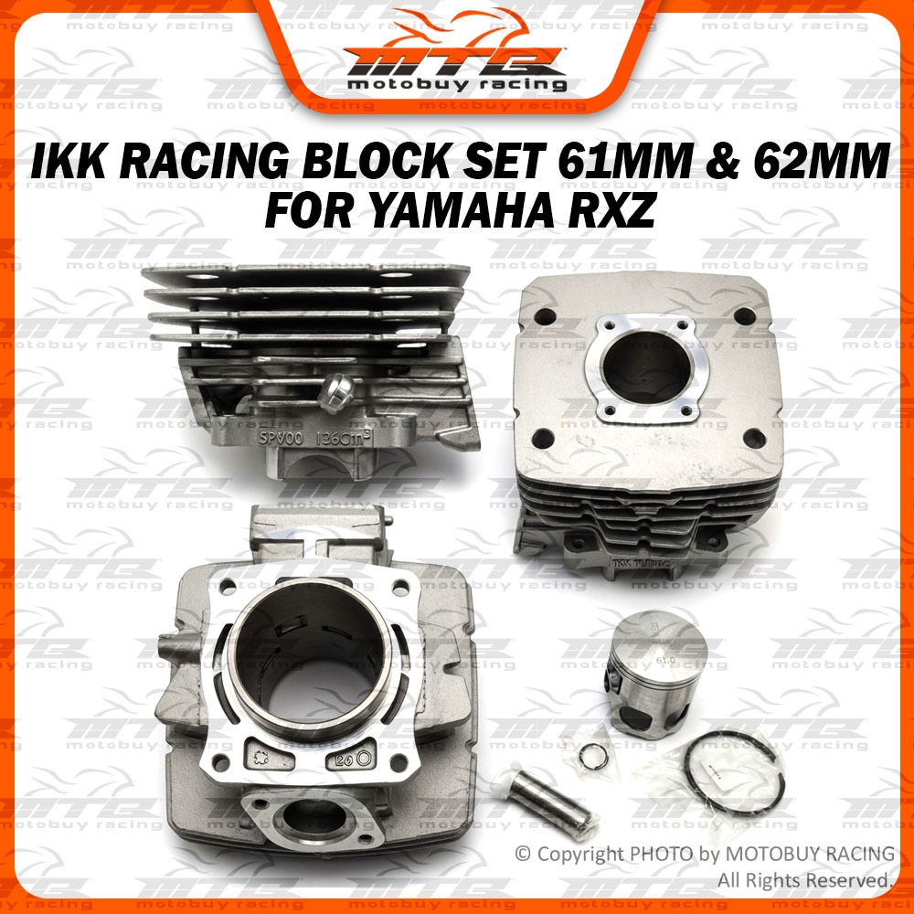 IKK RACING BLOCK SET RXZ 61MM 62MM RXZ RACING BLOCK SET
