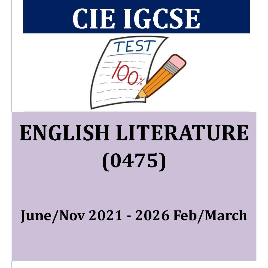 Igcse Past Year Papers English-Literature 0475 (P1,2,3,4)