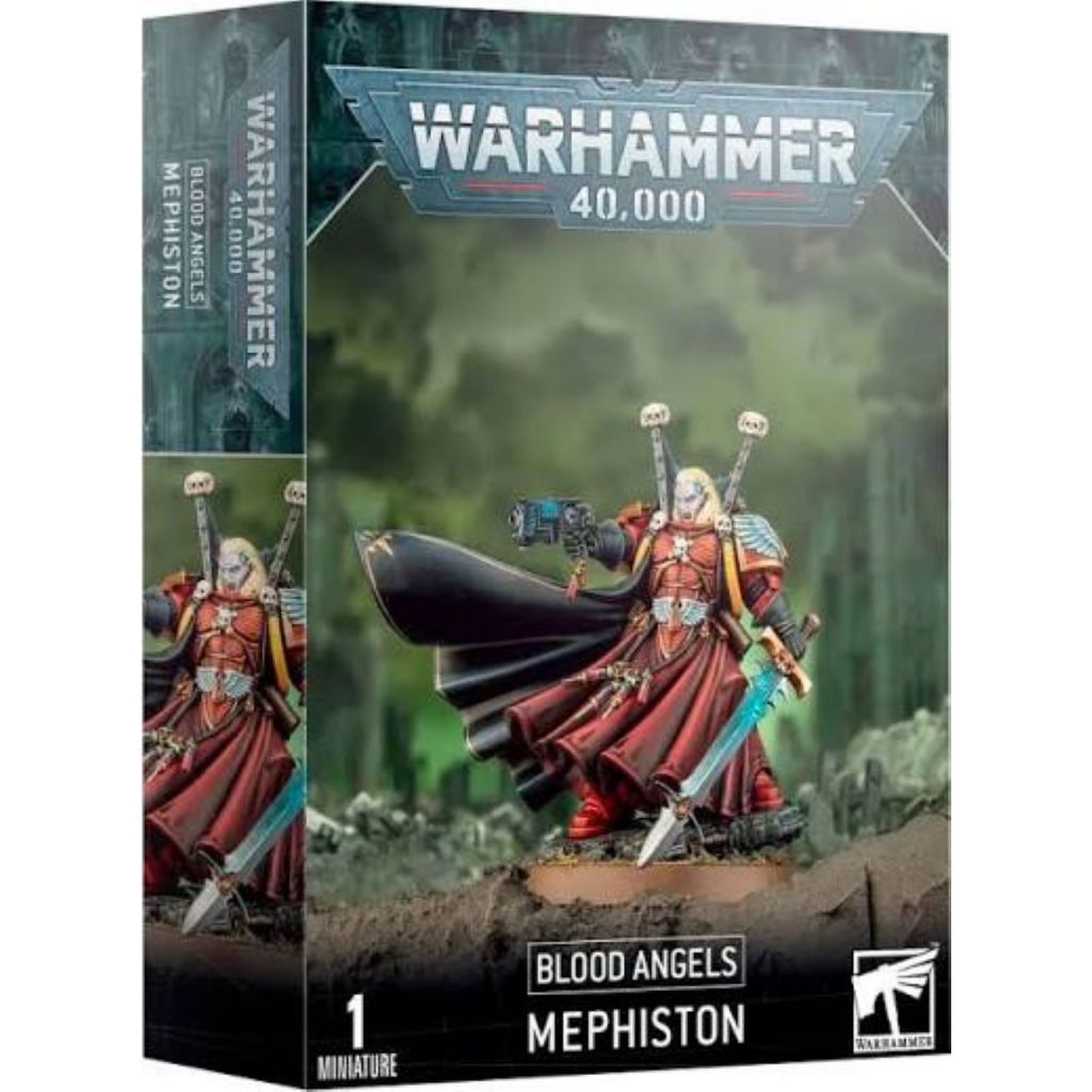Warhammer 41-39 Blood Angels Mephiston การประชุมเชิงปฏิบัติการเกม Lord of Death