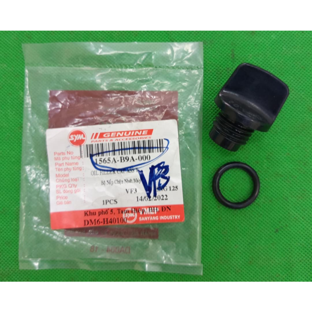 SYM VF3i 185 GAUGE OIL LEVEL 1565A-B9A-000 4T LEVER PENUTUP MINYAK ENGINE HITAM VF3 i 185 VF3