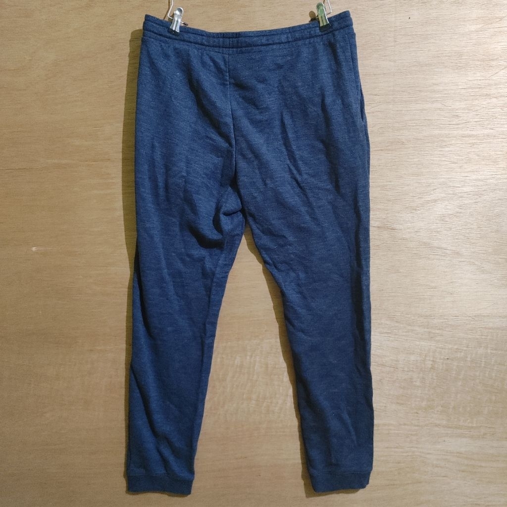 กางเกงวอร์มผู้ชาย Seluar Jogger GU Uniqlo XL สีกรมท่า ลําลอง ~4