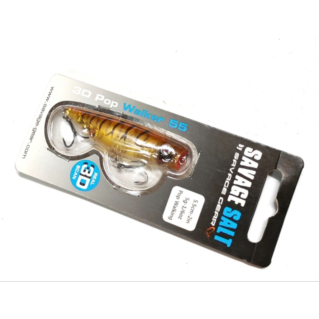 SAVAGE GEAR 3D POP WALKER 55F ใหม่ เก่า !