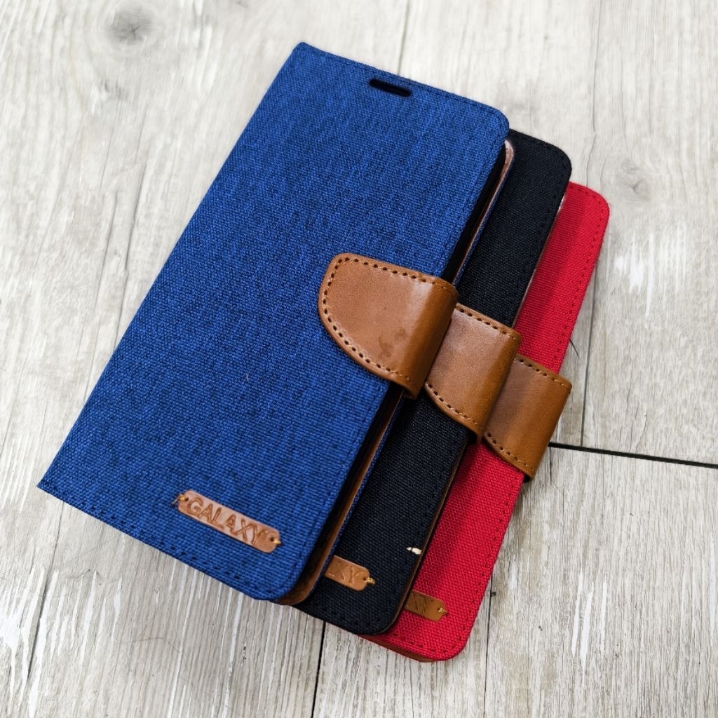 Flip Bag Case Matte Cover Casing for Samsung J1 ACE, J2 Prime, J3, J3 10, J4+, J5, J510, J7+, J8, J6