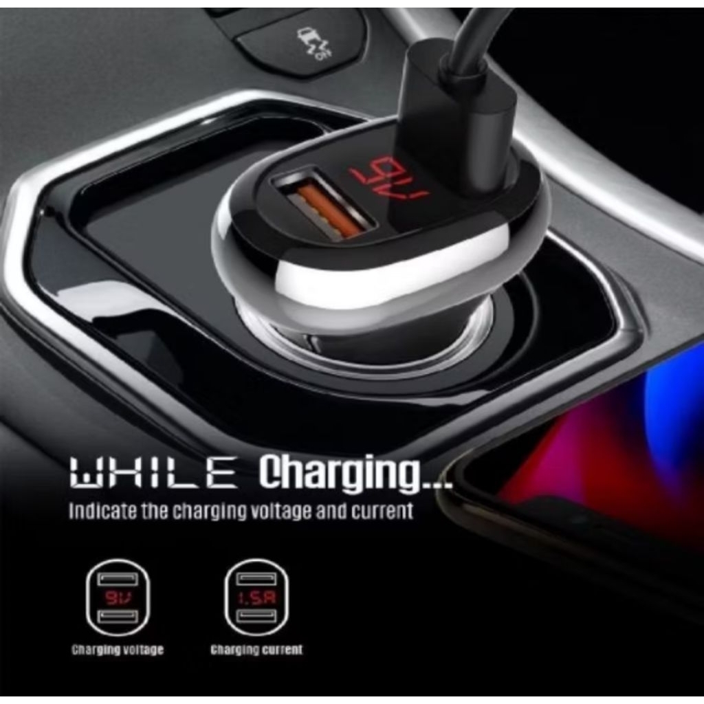 36W 20W LDNIO Fast Charging Car Charger